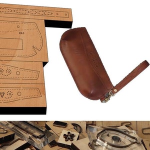 Sac à stylos pour découper le cuir dans un moule, outil Kraft pour artisanat du cuir, personnalisation à la main, artisanat du cuir