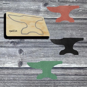 Stithy Wooden Cutting Mold Accessories, paper, and felt, suitable for cutting materials such as leather.