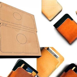 Sacchetto di carta in pelle da taglio stampo fustellato, personalizzazione fatta a mano artigianato in pelle, artigianato in pelle strumento Kraft