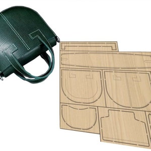 Moule découpé et découpé avec des matrices de sac portatif, artisanat en cuir de personnalisation fait main, outil de kraft d'artisanat en cuir