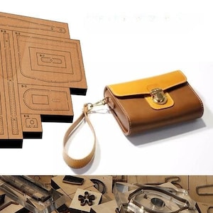 Sac à main en cuir, moule, artisanat du cuir, outil kraft, personnalisation à la main, artisanat du cuir
