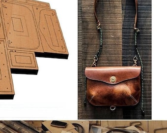 The single shoulder bag Leather Cutting Die Cut Mold, Handmade customization Leather Crafts , Leather Crafts Kraft Tool