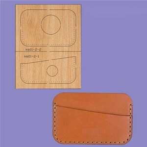 Sacchetto di carta in pelle da taglio stampo fustellato, personalizzazione fatta a mano artigianato in pelle, artigianato in pelle strumento Kraft