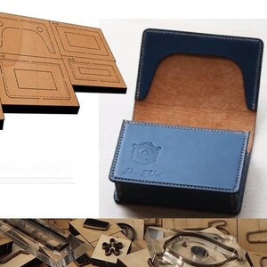 Visitenkarte Tasche Leder schneiden sterben Form, Leder Handwerk Kraft Werkzeug, handgemachte Anpassung Lederhandwerk