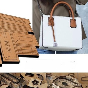 Moule découpé et découpé avec des matrices de modification de paquet de tueur, artisanat du cuir de personnalisation fait main, outil de kraft d'artisanat du cuir