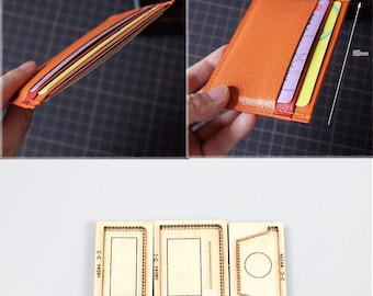 Classic Cardholder Card Pack Leather Cutting Die Cut Mold, Handmade customization Leather Crafts , Leather Crafts Kraft Tool