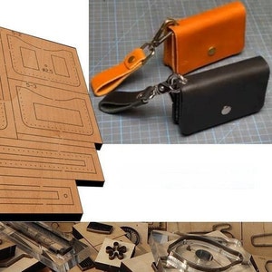 Visitenkartenhalter Box Leder Schneiden Die Schnittform, Handgefertigte Anpassung Lederhandwerk, Lederhandwerk Kraft Werkzeug