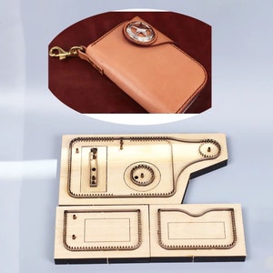 Porte-clés rétro, moule découpé avec découpe en cuir, personnalisation à la main, artisanat du cuir, outil kraft pour artisanat du cuir