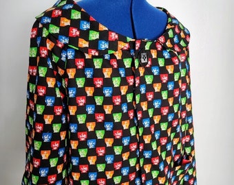 Colorful Beatles Hand-made Casual Jacket