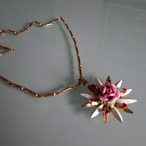 Vintage Rose Necklace image 2