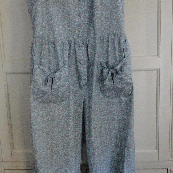 Vintage Laura Ashley Cotton Jumpsuit