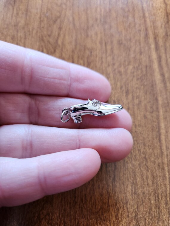 Sterling Silver Shoe Charm View 2