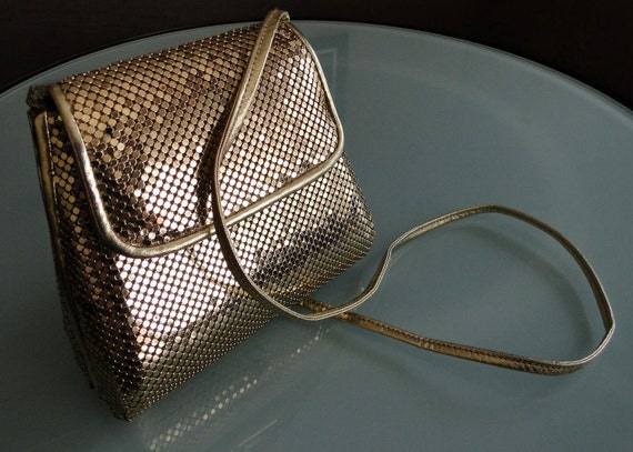 Vintage Purses, Chain Mail Purse, Whiting and Dav… - image 1