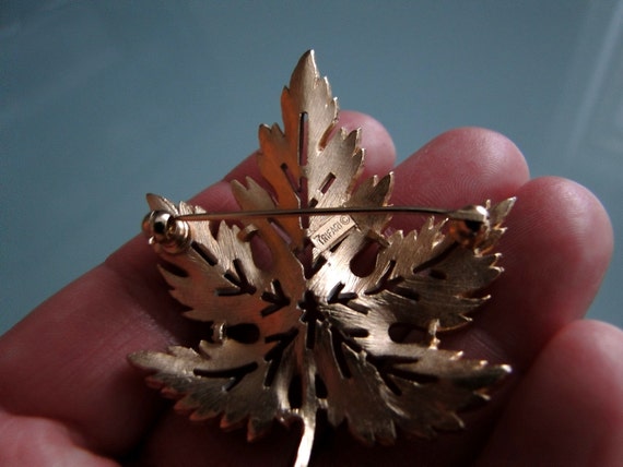 Vintage Trifari Maple Leaf - image 2
