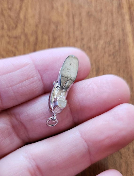 Sterling Silver Shoe Charm View 3