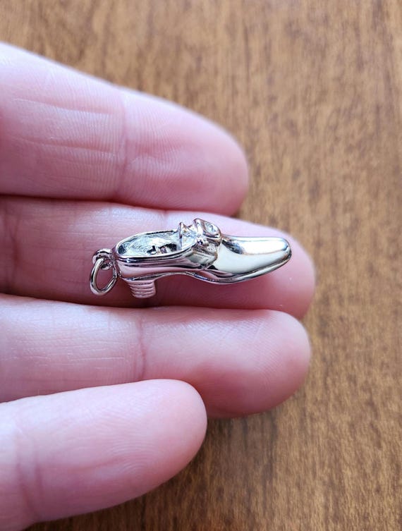 Sterling Silver Shoe Charm