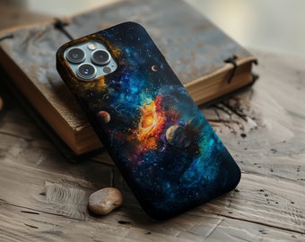 Outer Space Phone Case Tough Phone Case for iPhone 16 15 14 13 12 Pro Max  Mini Plus Samsung S24 S23 S22 S21 Cute Aesthetic Moon Phone Case - Etsy