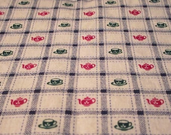 Tea Time - Vintage Fabric - Cotton - Marcus Brothers