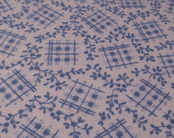 Cornflower Blue Tradition - Vintage Fabric - Cotton