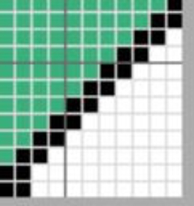 coffee or tea cup Cross Stitch Pattern PDF Cute aqua teacup