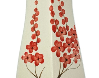 Ceramic vase Christmas decoration table vase flower vase living room decoration house decoration room decoration floral pattern