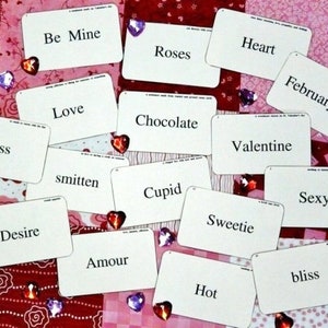 Valentine Flash Cards PDF - vintage zoals 16 veranderde kunst partij scrapbooking Hart liefde 14 februari amour wees de mijne digitale uprint primitief