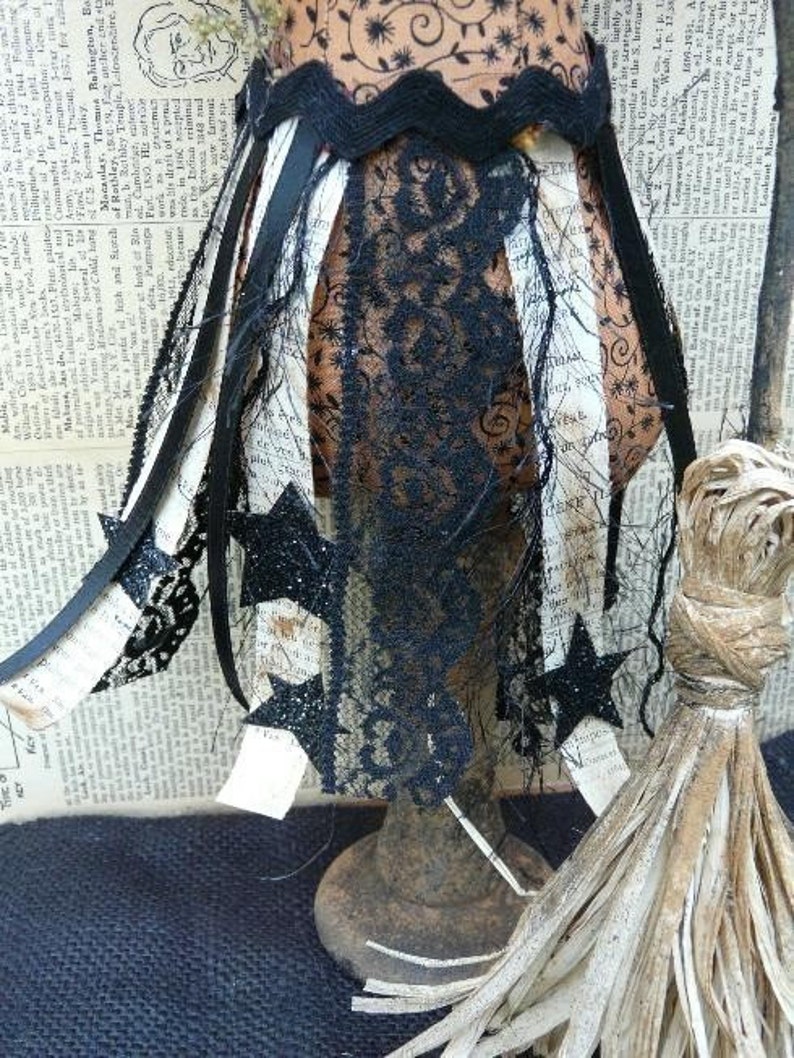 Halloween Witch Mannequin Dress Form Pattern PDF primitive image 7