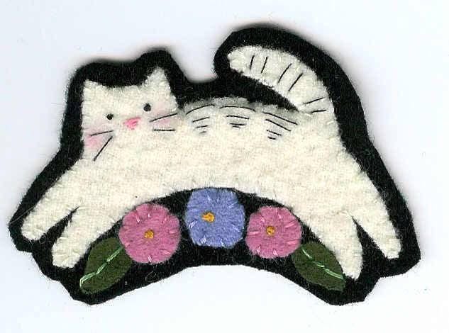 Spring Summer Cat Wool Pins Pattern PDF - Etsy