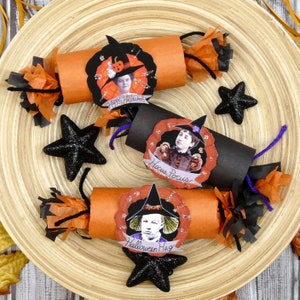 Una collezione Witchy Vintage Halloween Fogli di collage PDF ornamenti tutorial modello bomboniera per streghe immagine 6