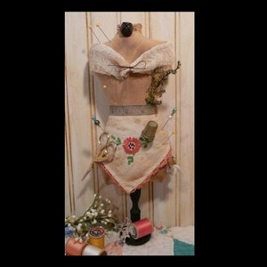 Mannequin Dress Form Pattern PDF - Pincushion fabric supply