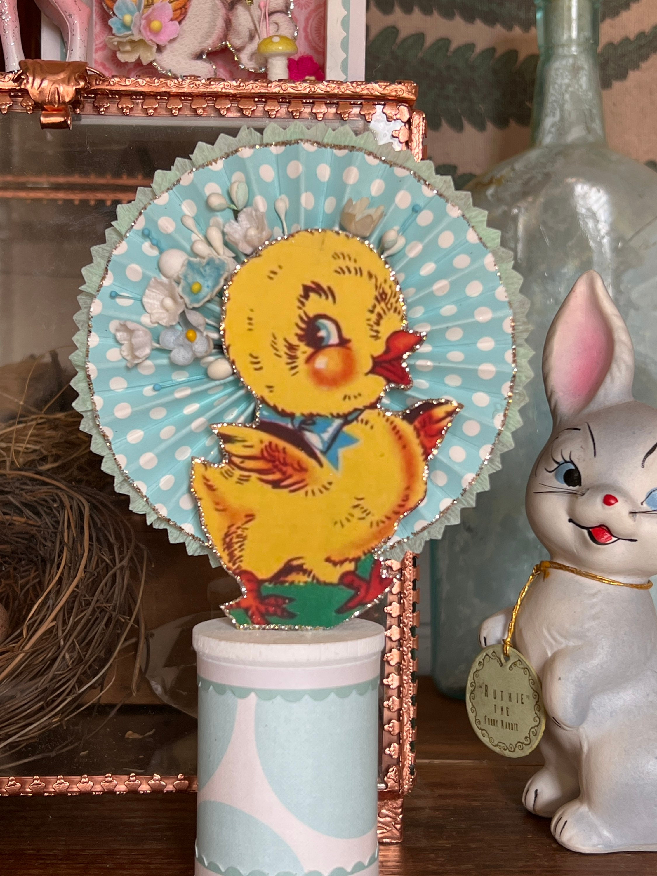 Vintage EASTER, RETRO Easter, Kitsch, Vintage Easter Decorations, Retro ...