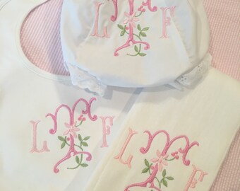 Baby Gift Monogrammed Personalized Baby Bloomers