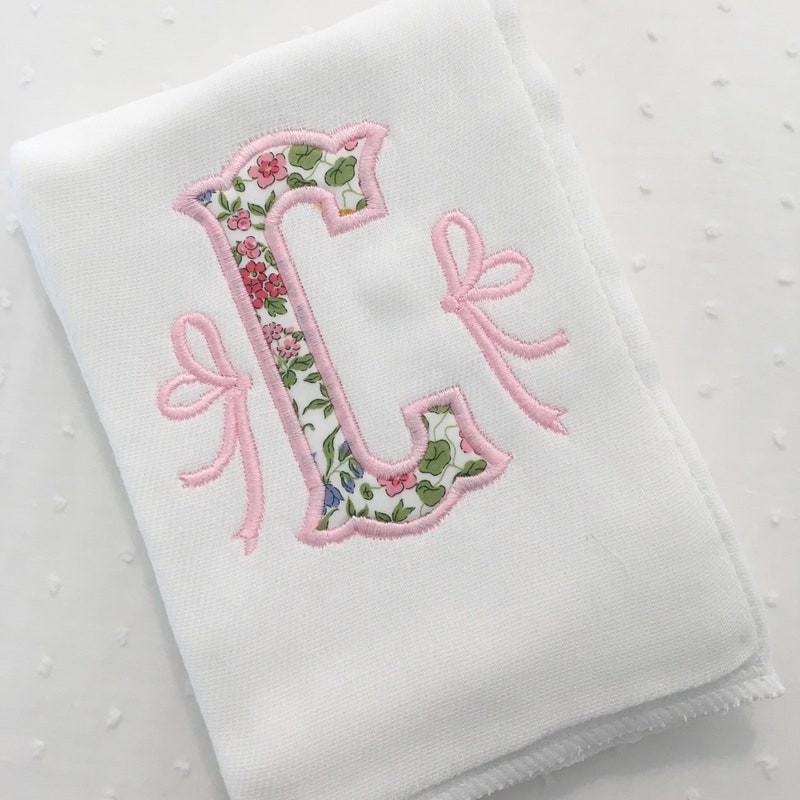 Monogram Applique - Etsy