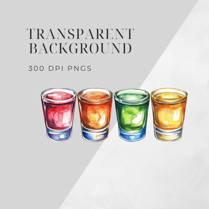 Party Shots Clipart, Mini Cocktails, Party Invitations, Cocktail Bar ...