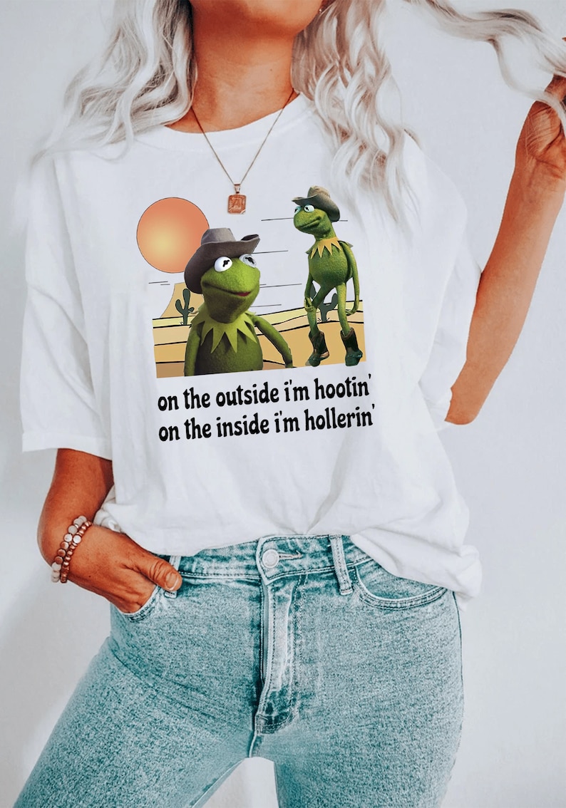 Hootin and Hollerin Shirt Kermit Hootin and Hollerin on the - Etsy