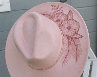 Boho Fedora Hut für Hochzeit, Festival, Vanlife oder Sommerurlaub