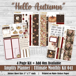 AMPLIFY "Hello Autumn" Ultimate Monthly Kit & Add Ons | A041 |