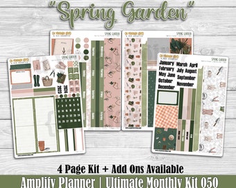 AMPLIFY "Spring Garden" | Ultimate Monthly Kit & Add Ons | A050 |