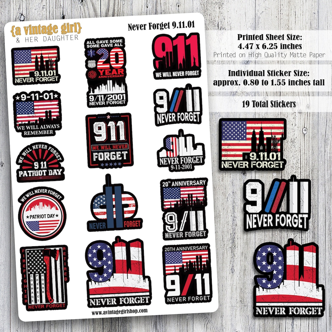 Never Forget 9.11.01 // 911, 20 Year Anniversary, 9.11.01, New York ...