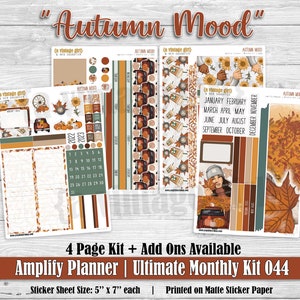 AMPLIFY "Autumn Mood" | Ultimate Monthly Kit & Add Ons | A044 |