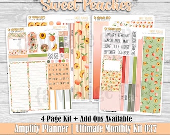AMPLIFY | "Sweet Peaches" | Ultimate Monthly Kit & Add Ons | A037 |