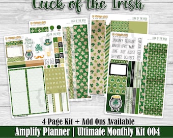 AMPLIFY "Luck of the Irish" | Ultimate Monthly Kit & Add Ons | A004 |