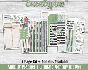 AMPLIFY "Eucalyptus" | Ultimate Monthly Kit & Add Ons | A055 |