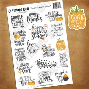 Pumpkin Season Quotes