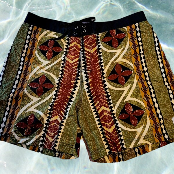 Vintage Swim Trunks - Etsy