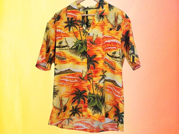 Balenciaga hawaiian shirt online