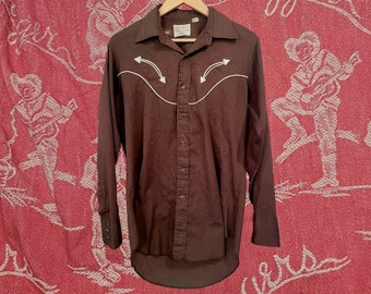 1960's/ 1970's Wrangler Western Shirt