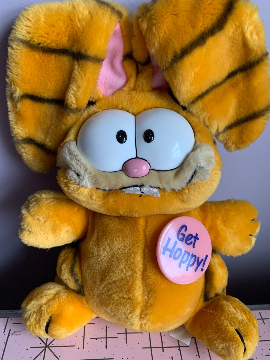 Vintage Garfield Get Hoppy Easter Bunny Rabbit Stuffed Toy - Etsy