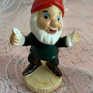 Vintage ESD Japan little dwarf figure ceramic gnome