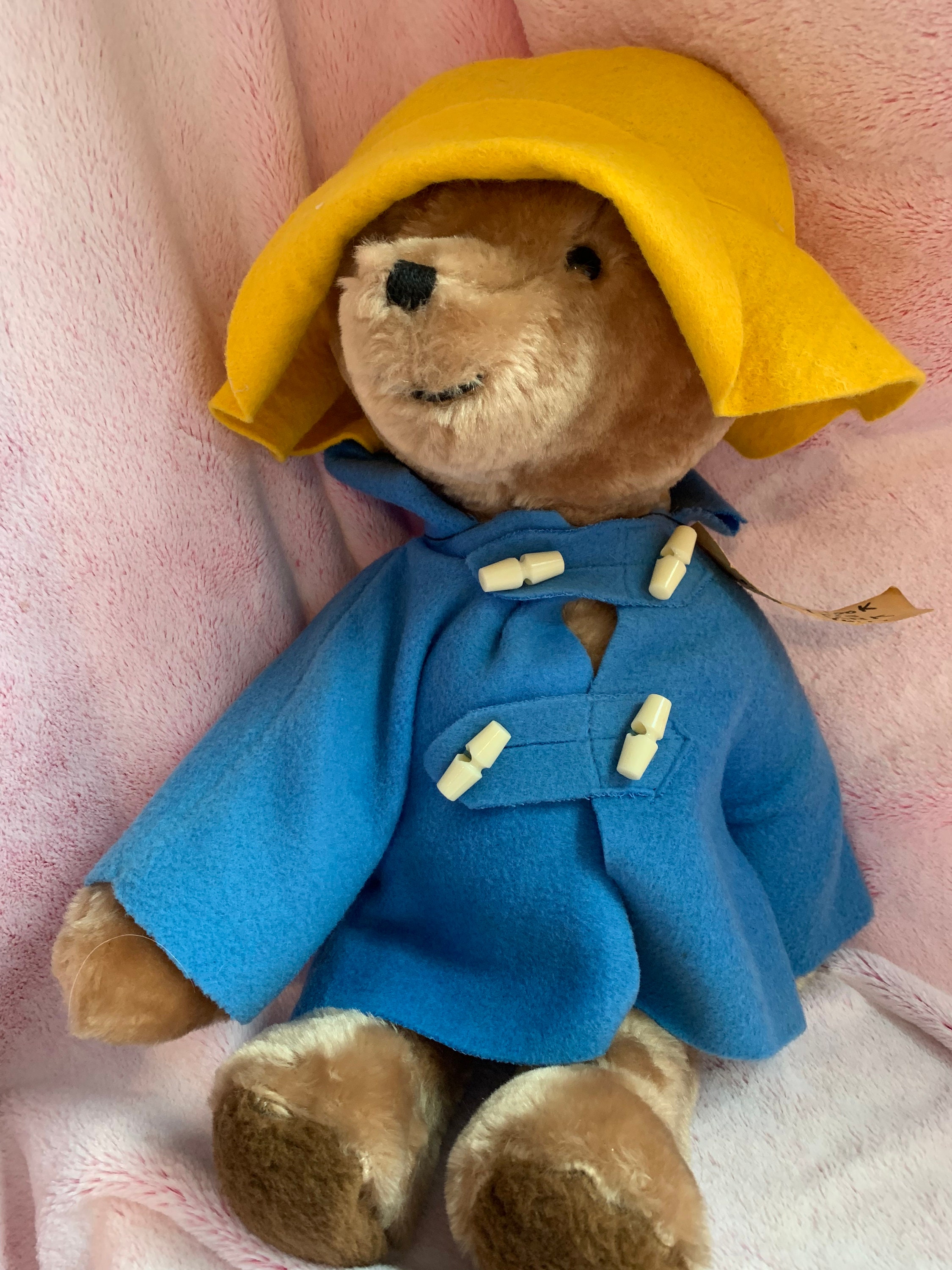 Vintage Paddington Bear Stuffed Doll Eden Toys 197 Etsy